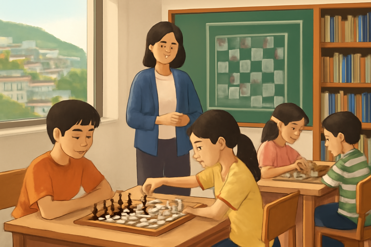 초량이바구작은도서관 『수리력을 키우는 체스』